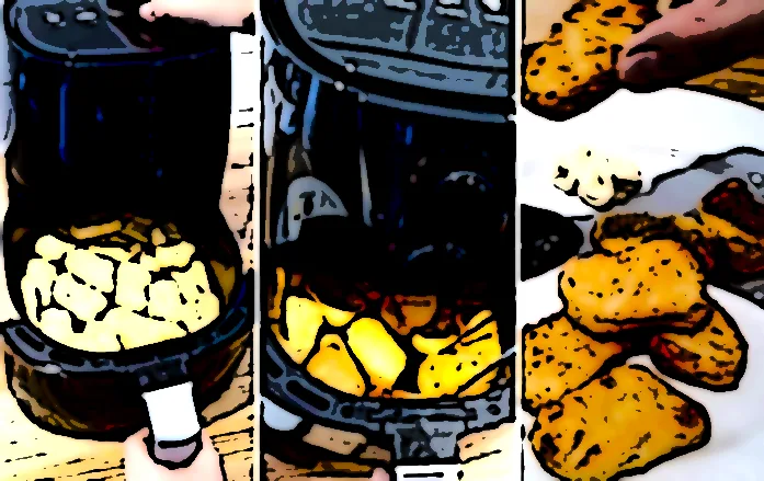 Nuggets i airfryer - nem opskrift fra frost