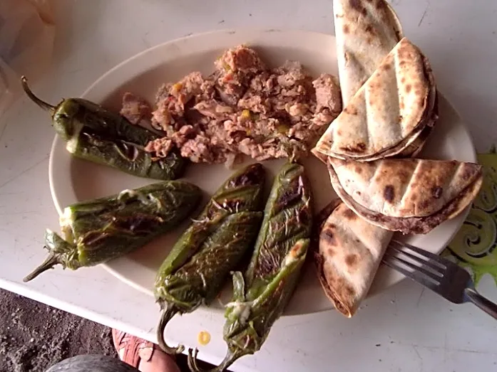 Jalapeño relleno a la parrilla