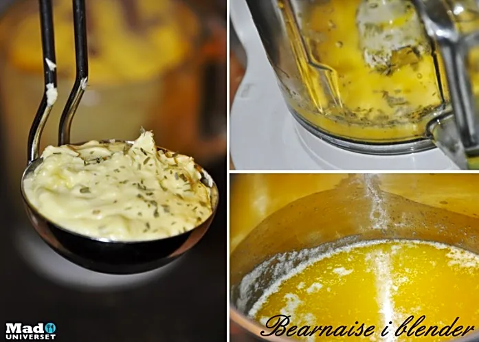 Bearnaise  sauce i blender