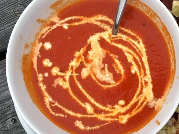 dejlig tomatsuppe her til efteråret