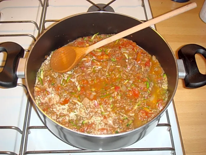 Sund spaghetti med kødsauce