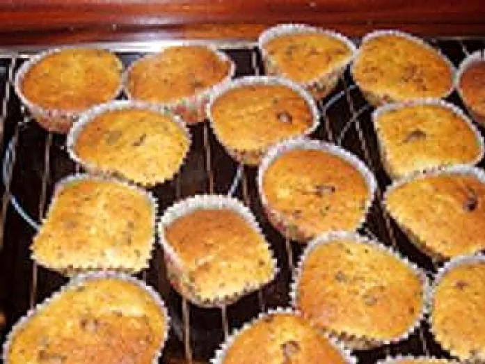 Banan-chokolade Muffins