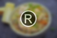 Speltkerne risotto med rygeost, laks og svampe