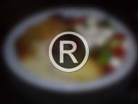 Indbagt laks med spinat - menu