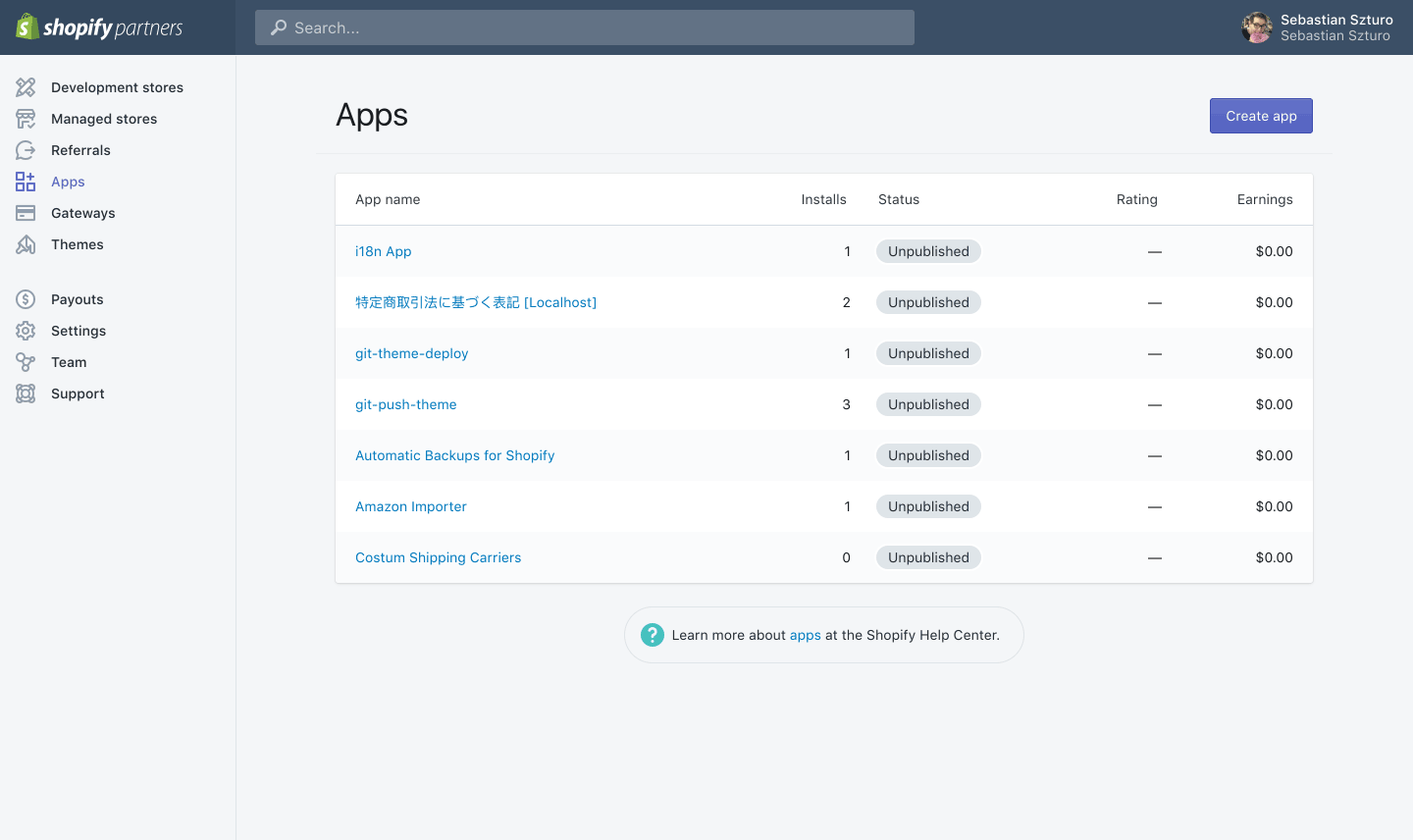 shopify e-commerce