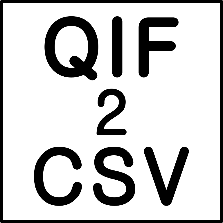 Convert csv to qfx free