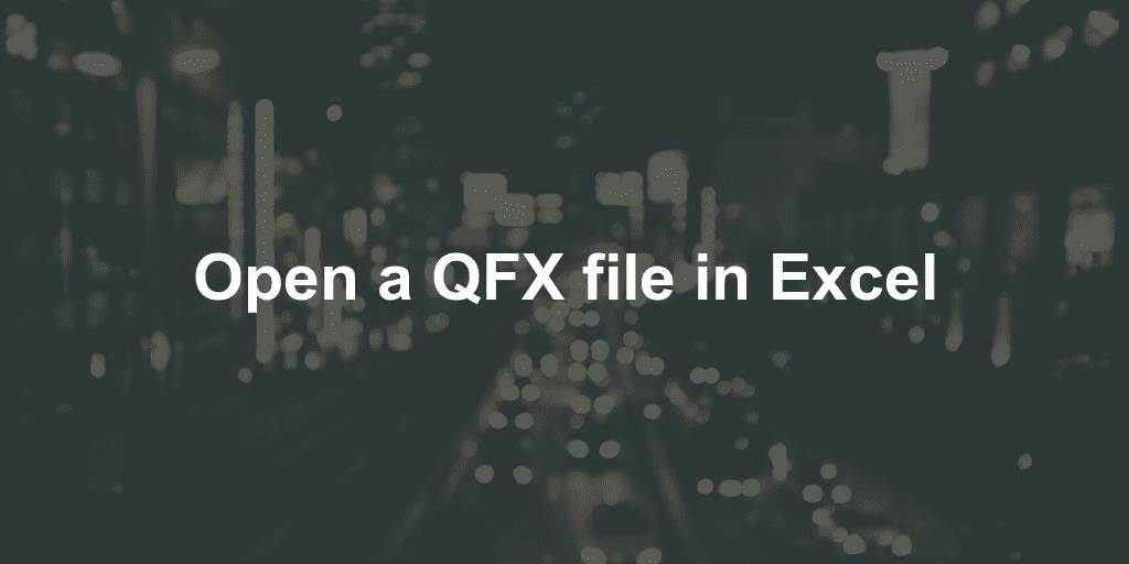 Open qif file microsoft