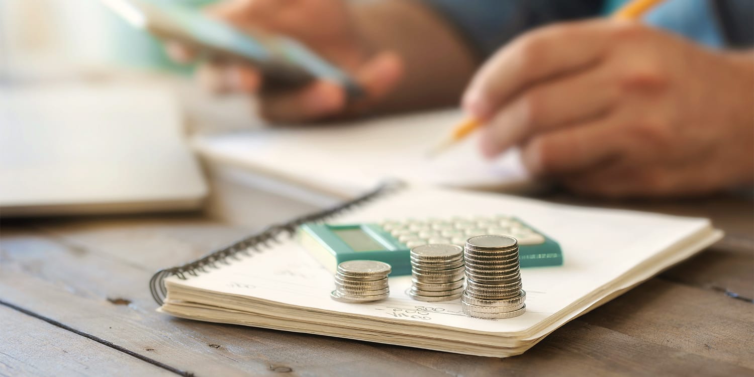 Investment property finance options, real estate concept