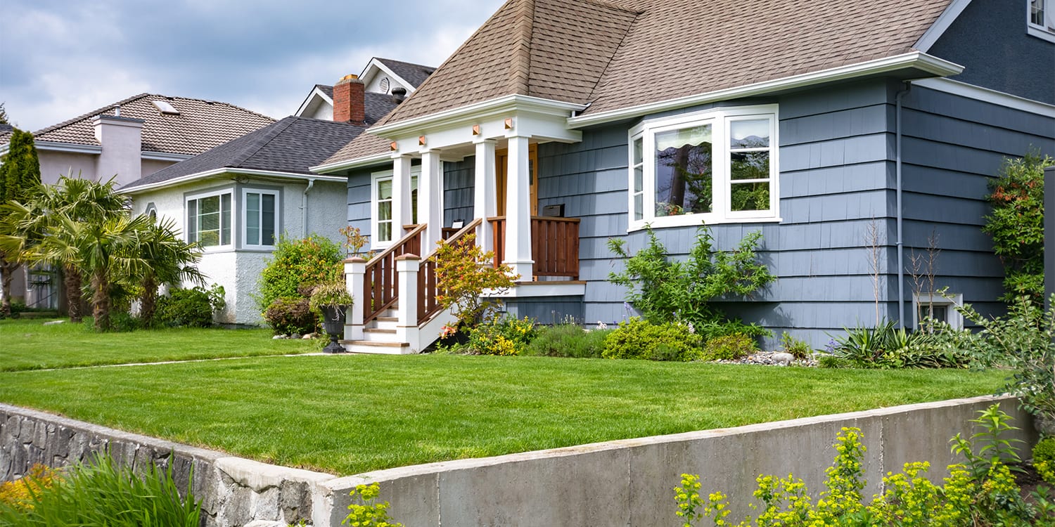 Average house representing an unwanted property