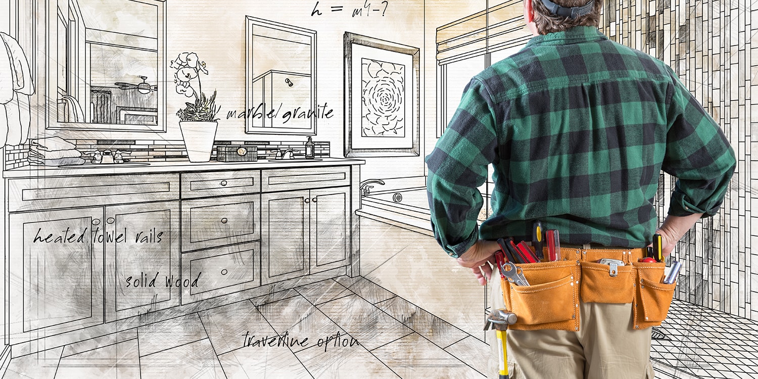 House flipper imagining the possibilities