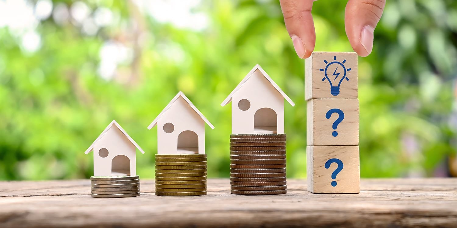 Real estate investment concept