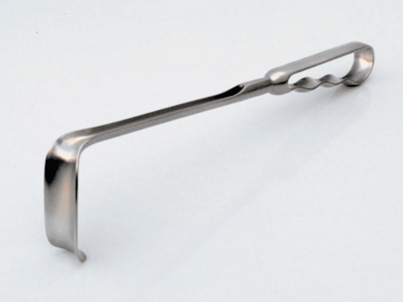 Richardson Retractor; Blade Size, Handle Shape and Specifications