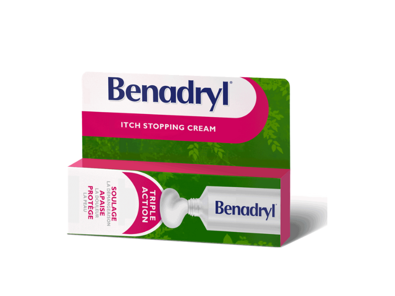 is benadryl cream safe