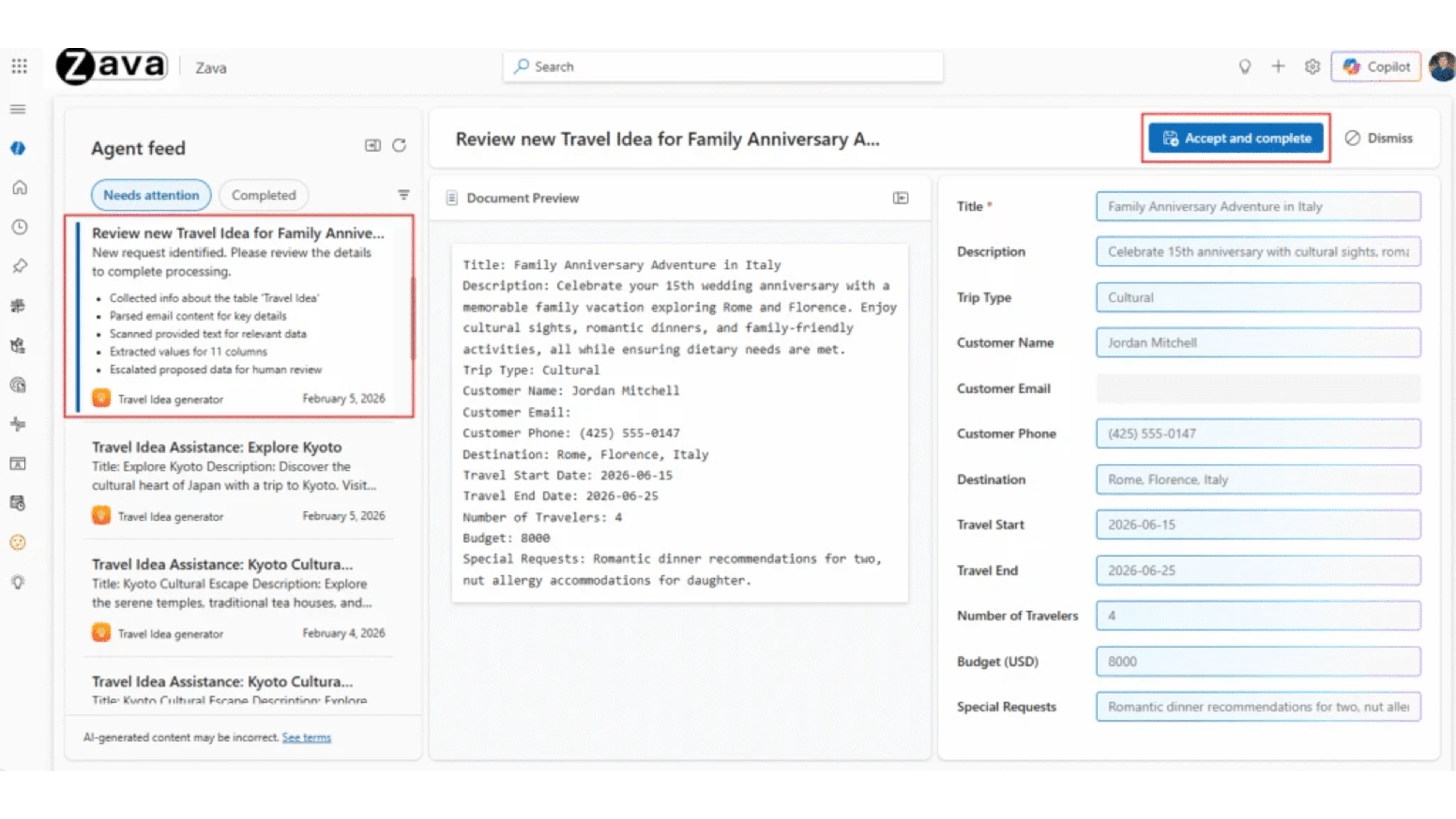 Agentoversikt for dataregistrering i Power Apps