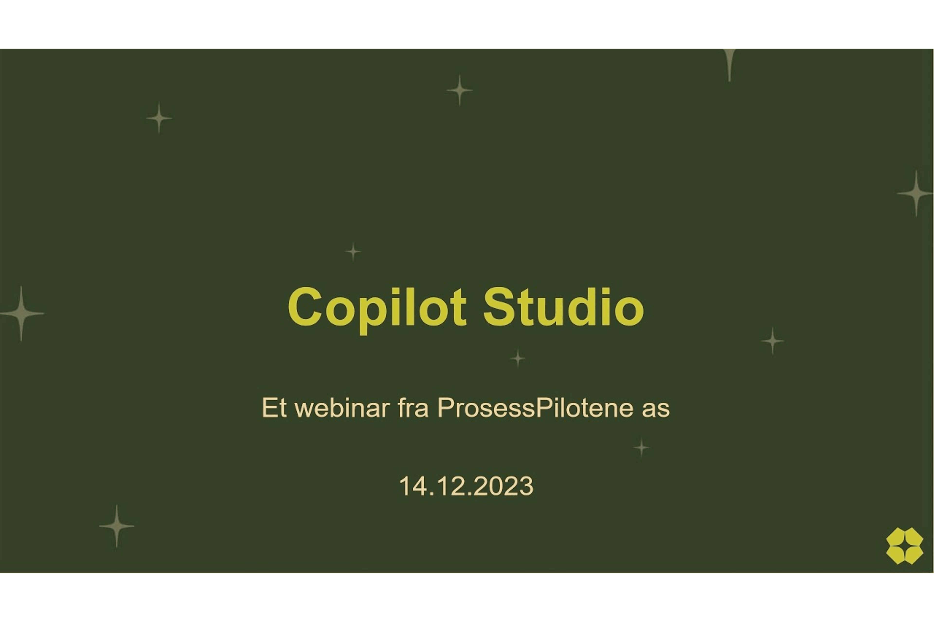 Omslag til opptaket «Microsoft Copilot Studio demonstrasjon»