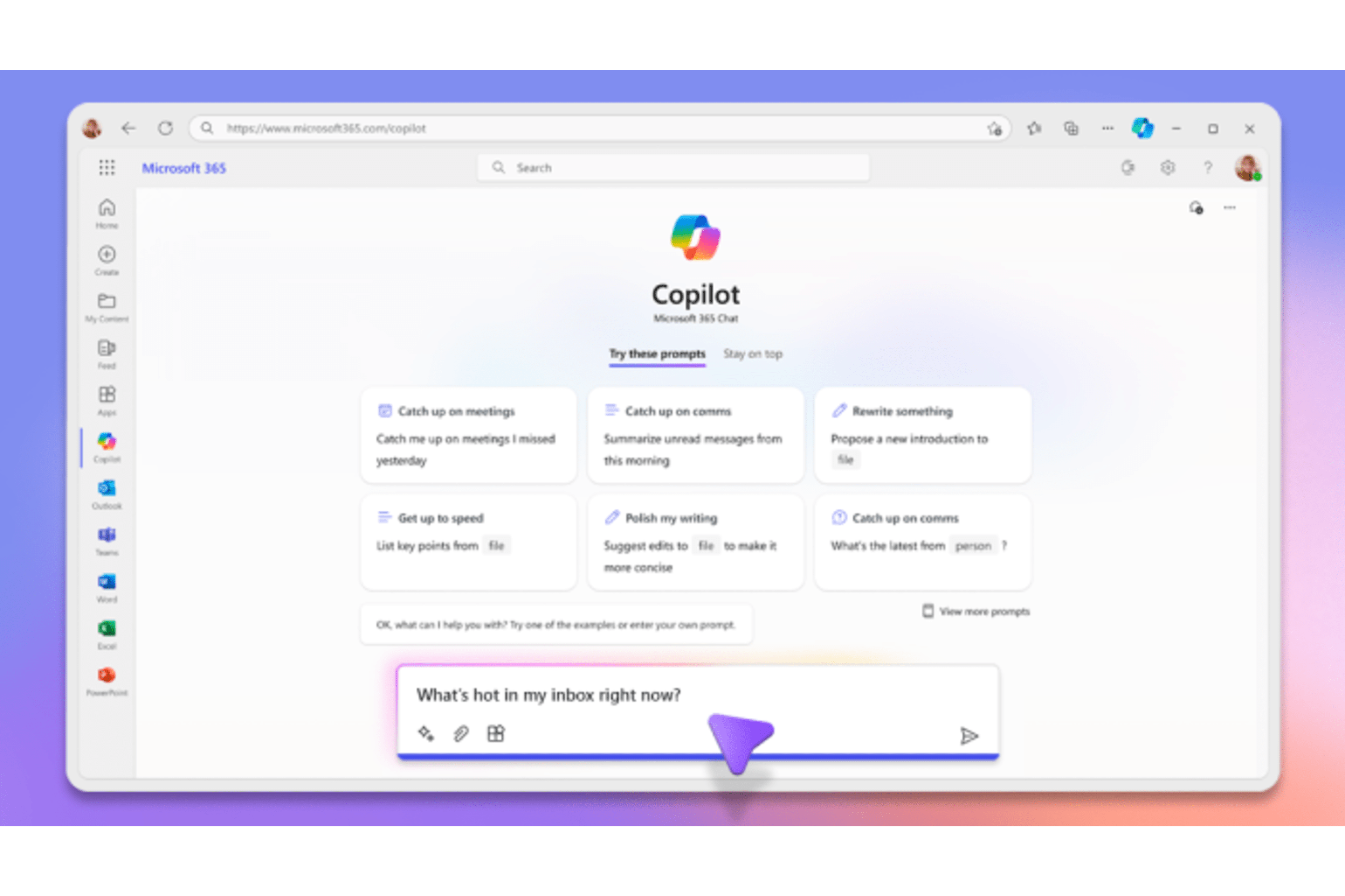 Source image: Announcing Copilot for Microsoft 365 general availability and Microsoft 365 Chat | Microsoft 365 Blog