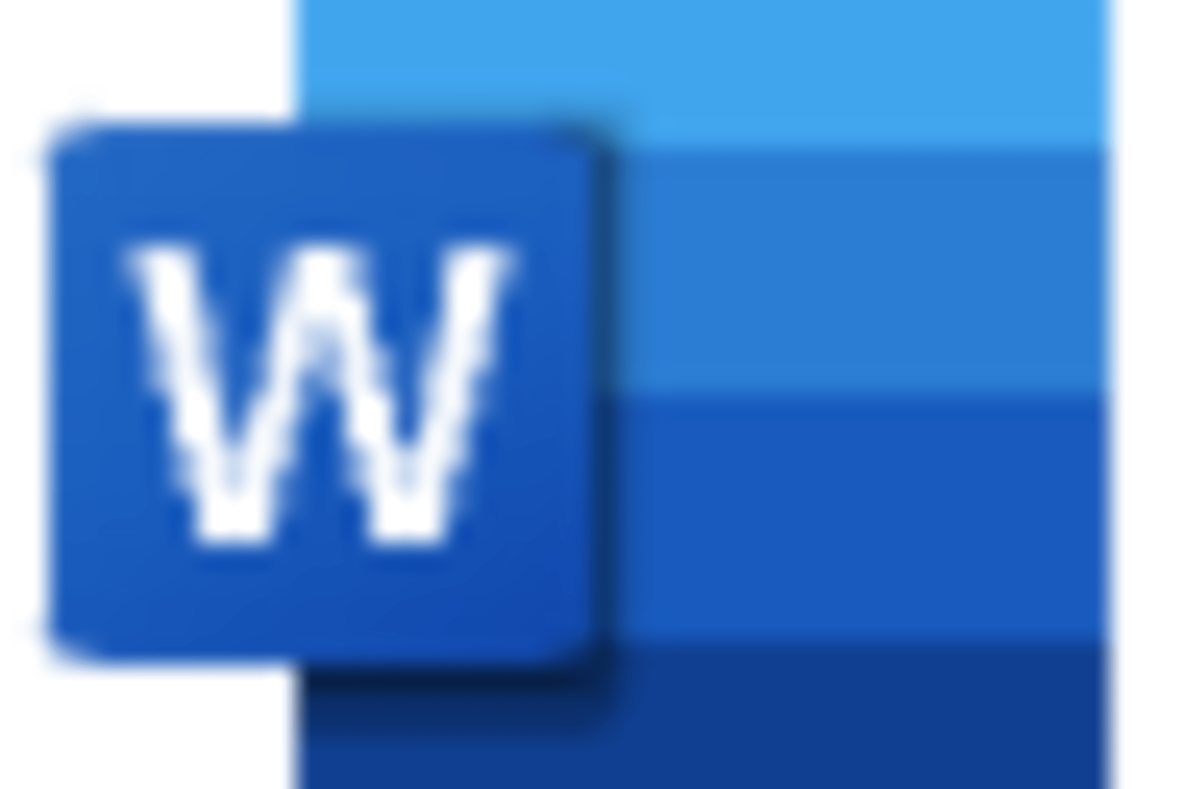 Microsoft Word logo