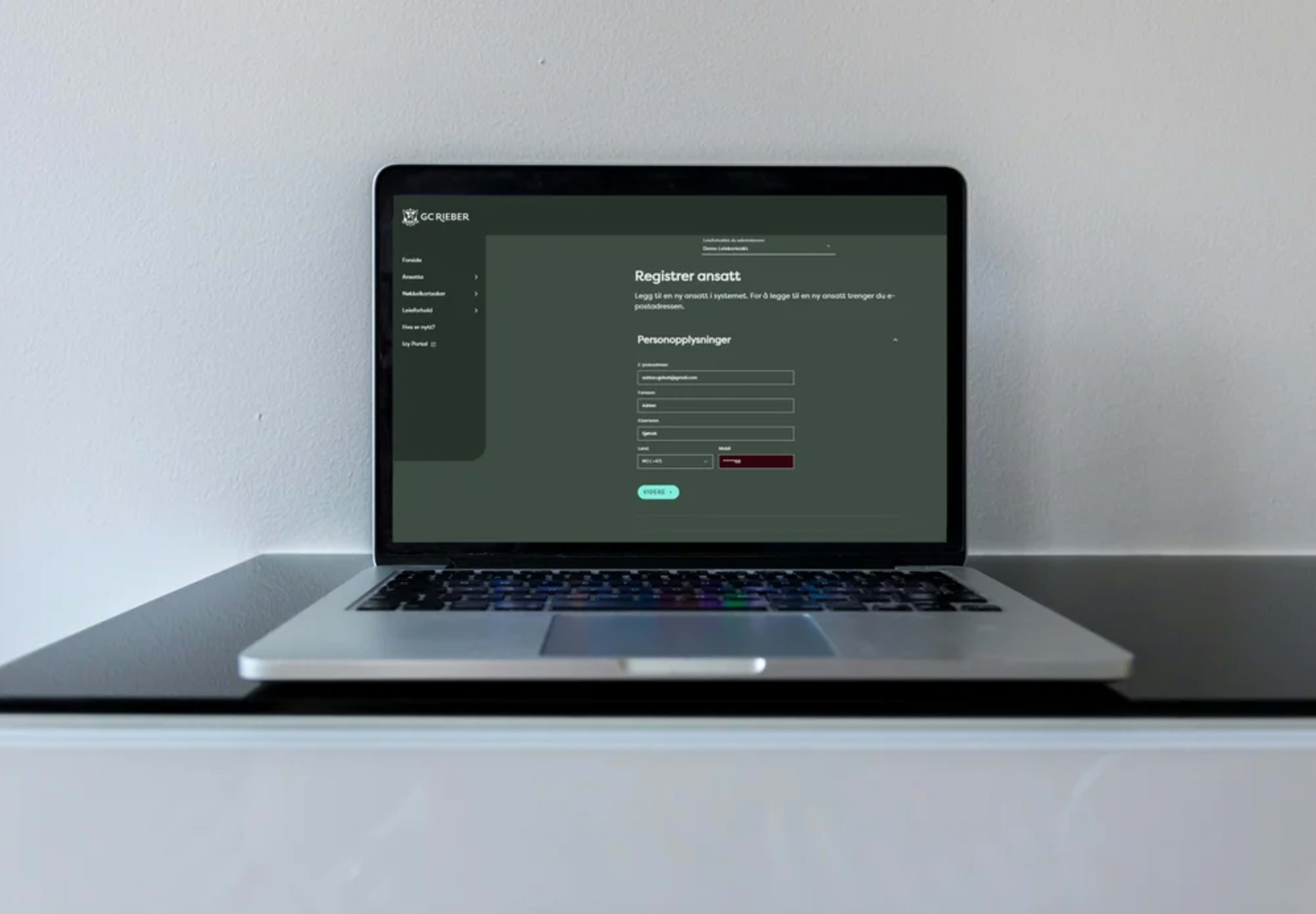 GC Rieber Eiendom’s portal solution developed with ProsessPilotene