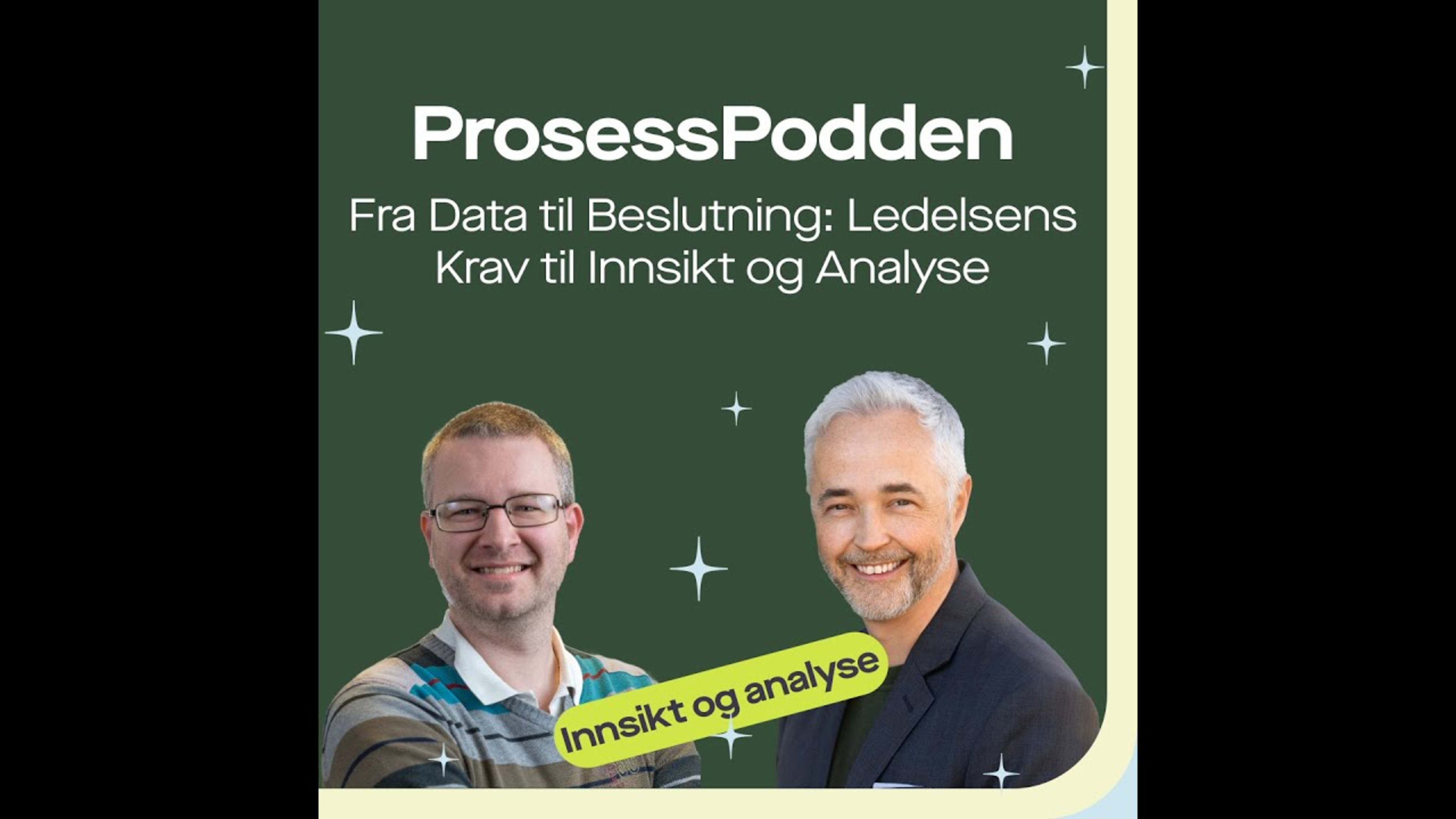 Recording cover: Fra data til beslutning: Ledelsens krav til innsikt og analyse
