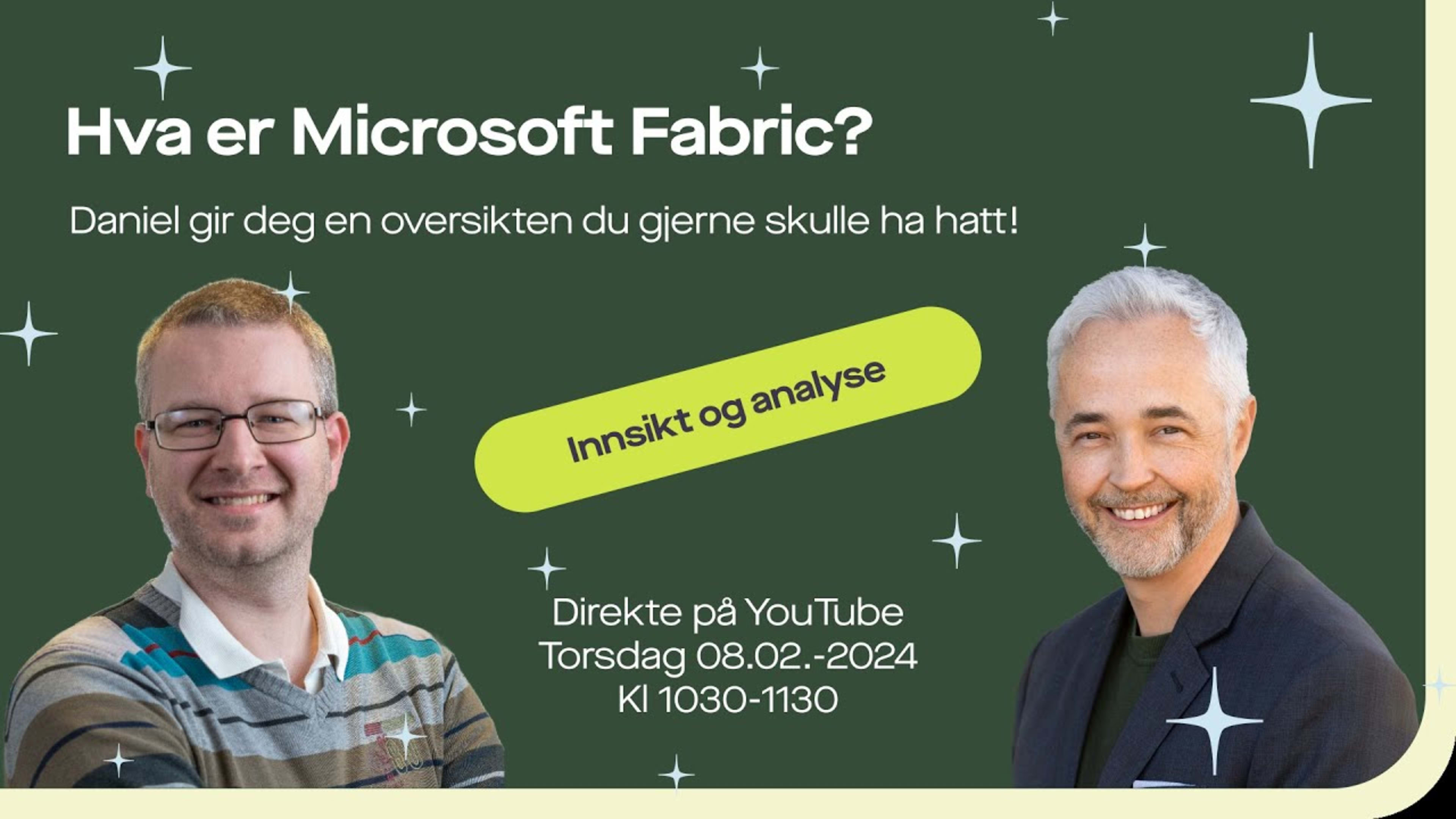 Recording cover: Hva er Microsoft Fabric? Hva kan det brukes til?