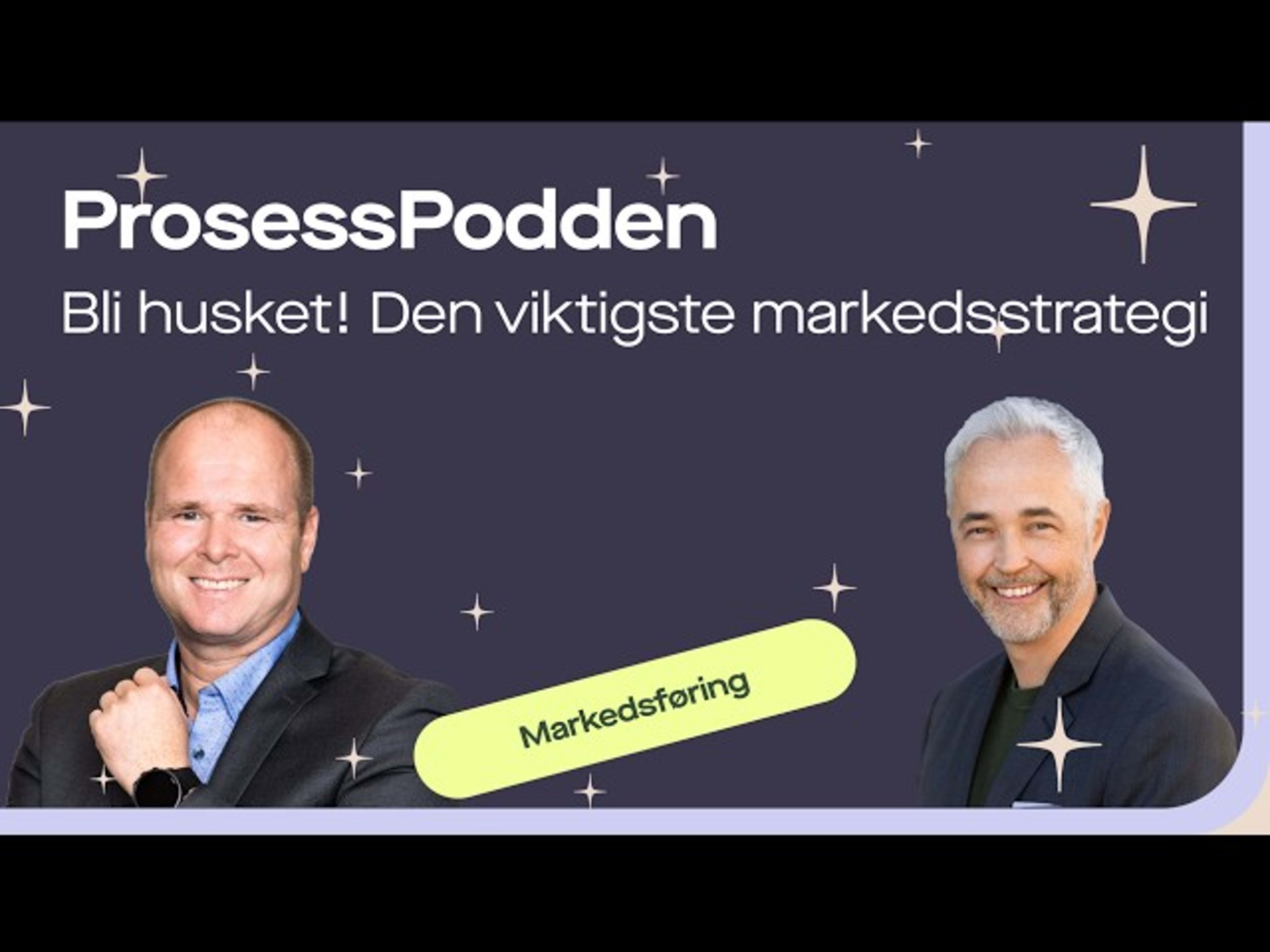 Recording cover: Bli husket: Den viktigste strategien i markedsføring