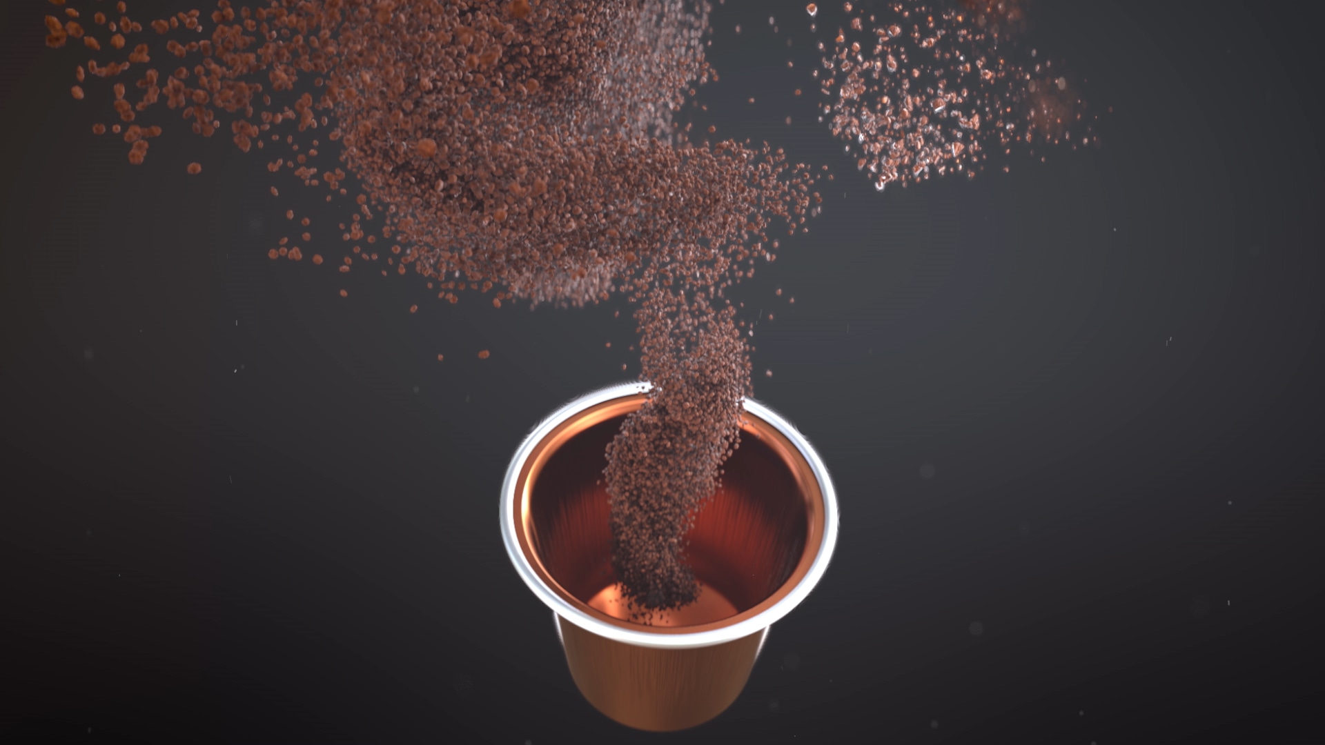3D coffee promotional video