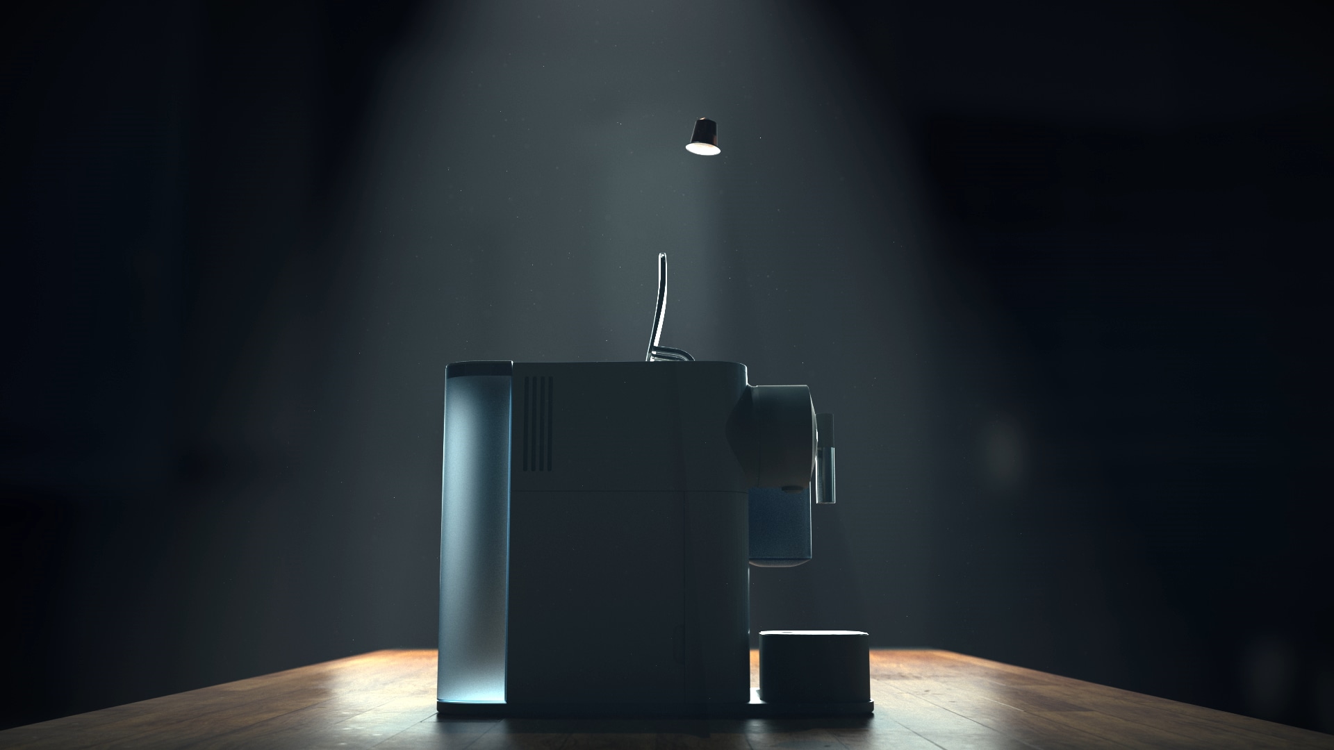 3D coffee promotional video