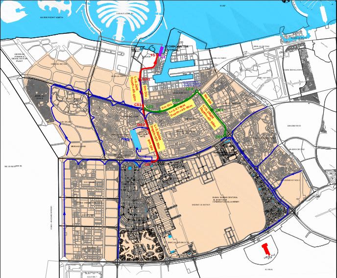 Jebel Ali Deep Tunnel Storm Water System Package 2 Protenders