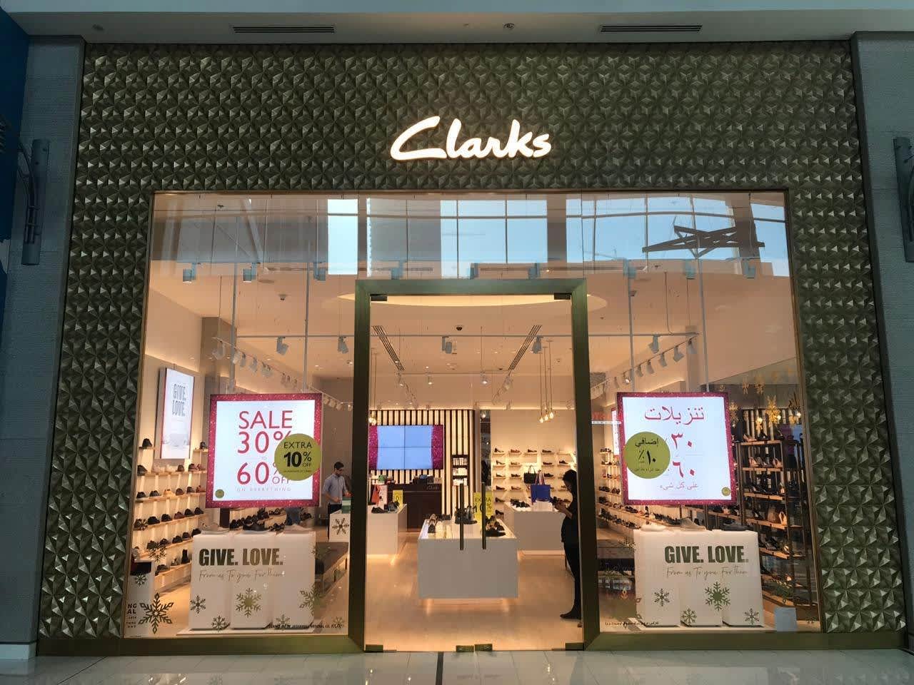 clarks the mall