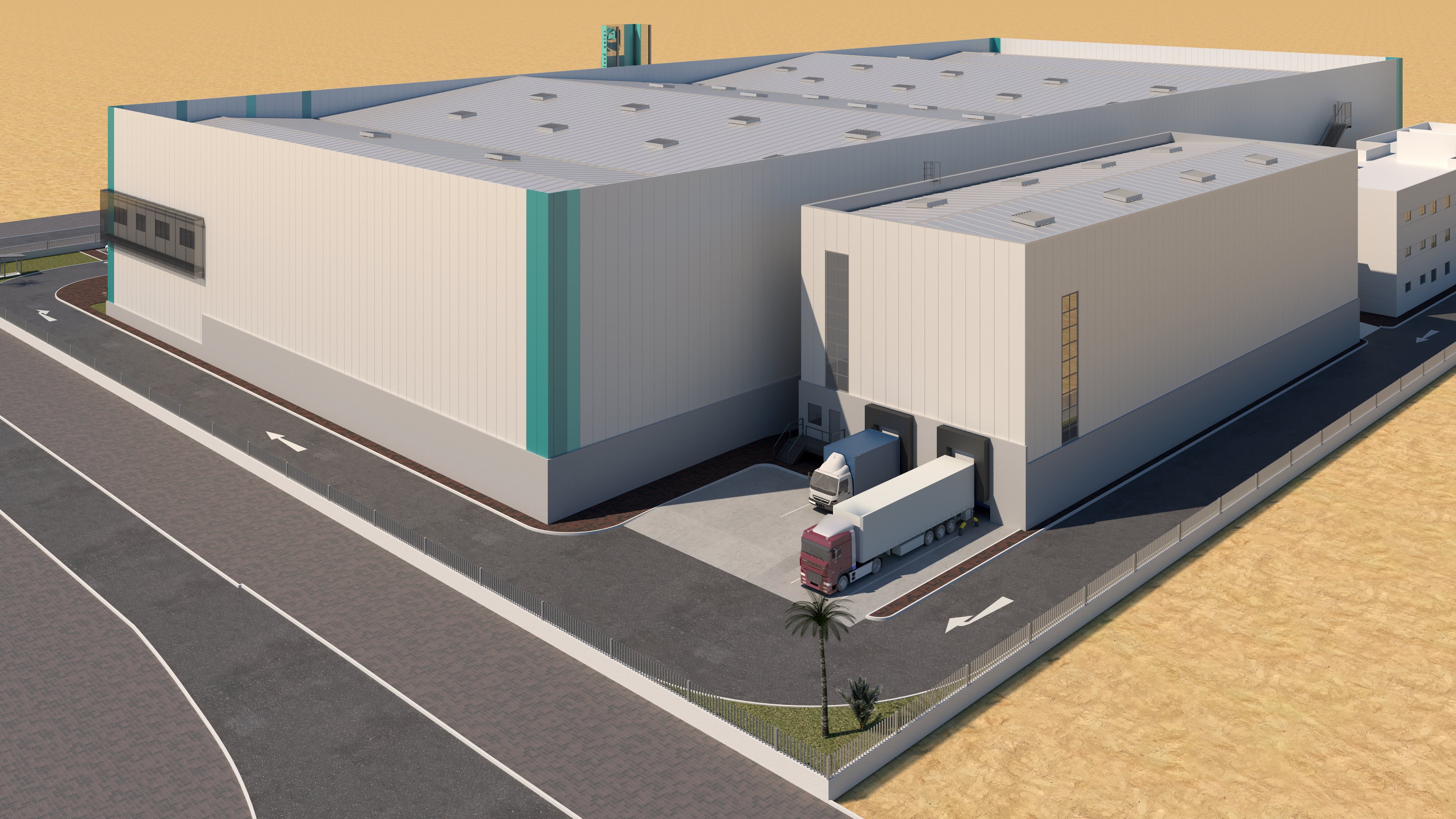 Warehouse for Friendly Food Qatar ProTenders