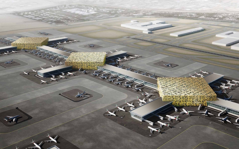 al maktoum international airport expansion protenders