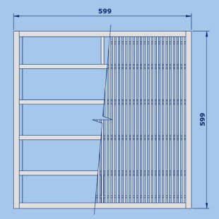 Heavy Duty Floor Grille – Tile Replacement