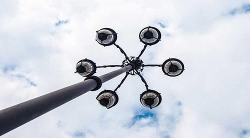 High sales mast light