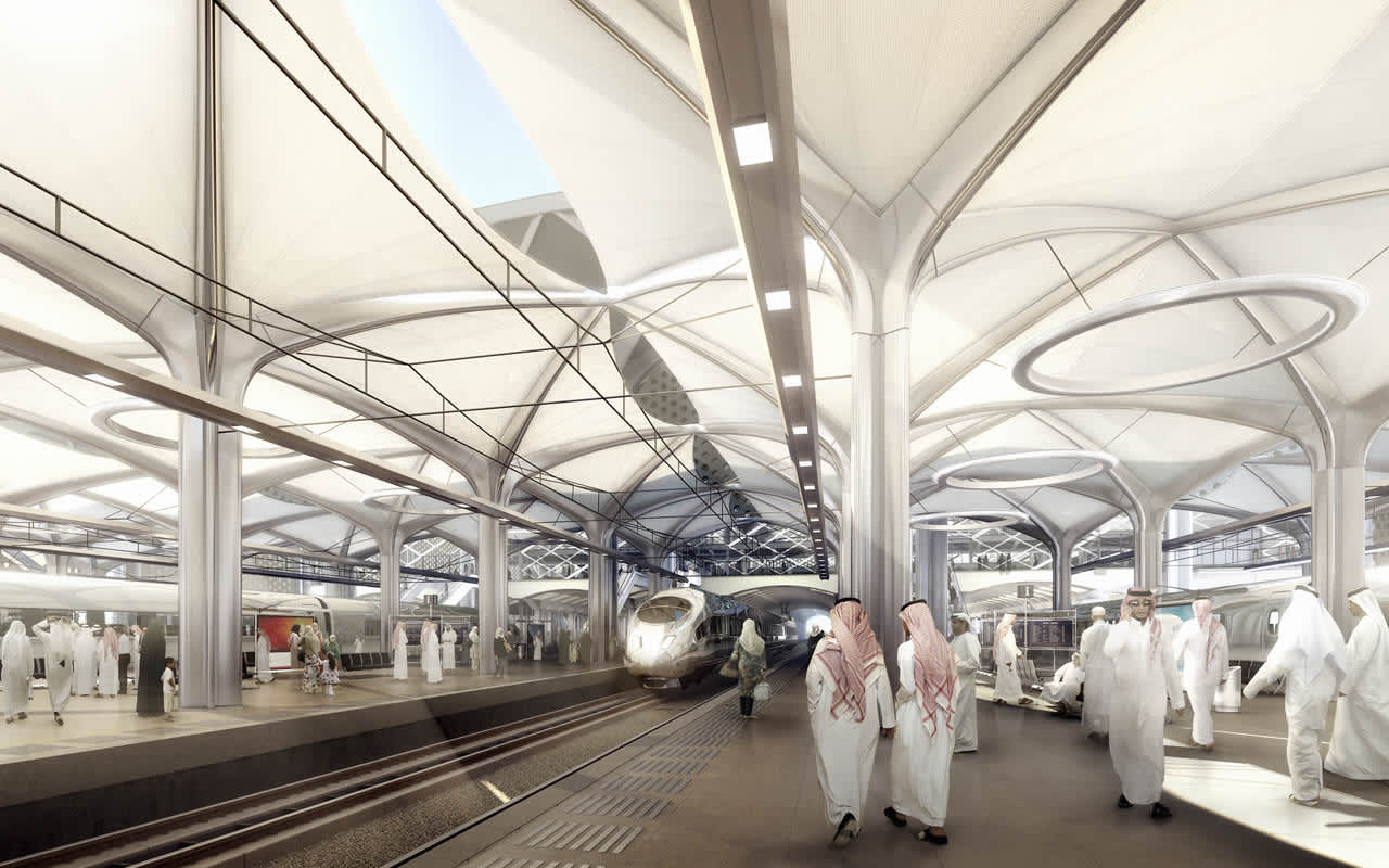 Saudi railway program haramain high speed rail protenders