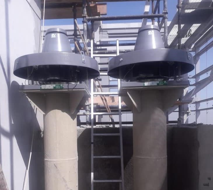 Garbage Chute Ventilation with Vent Pipe | ProTenders