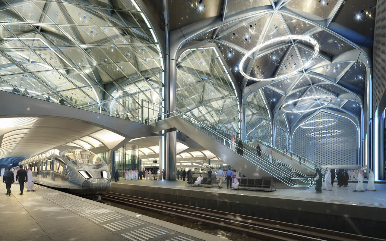 Saudi railway program haramain high speed rail protenders