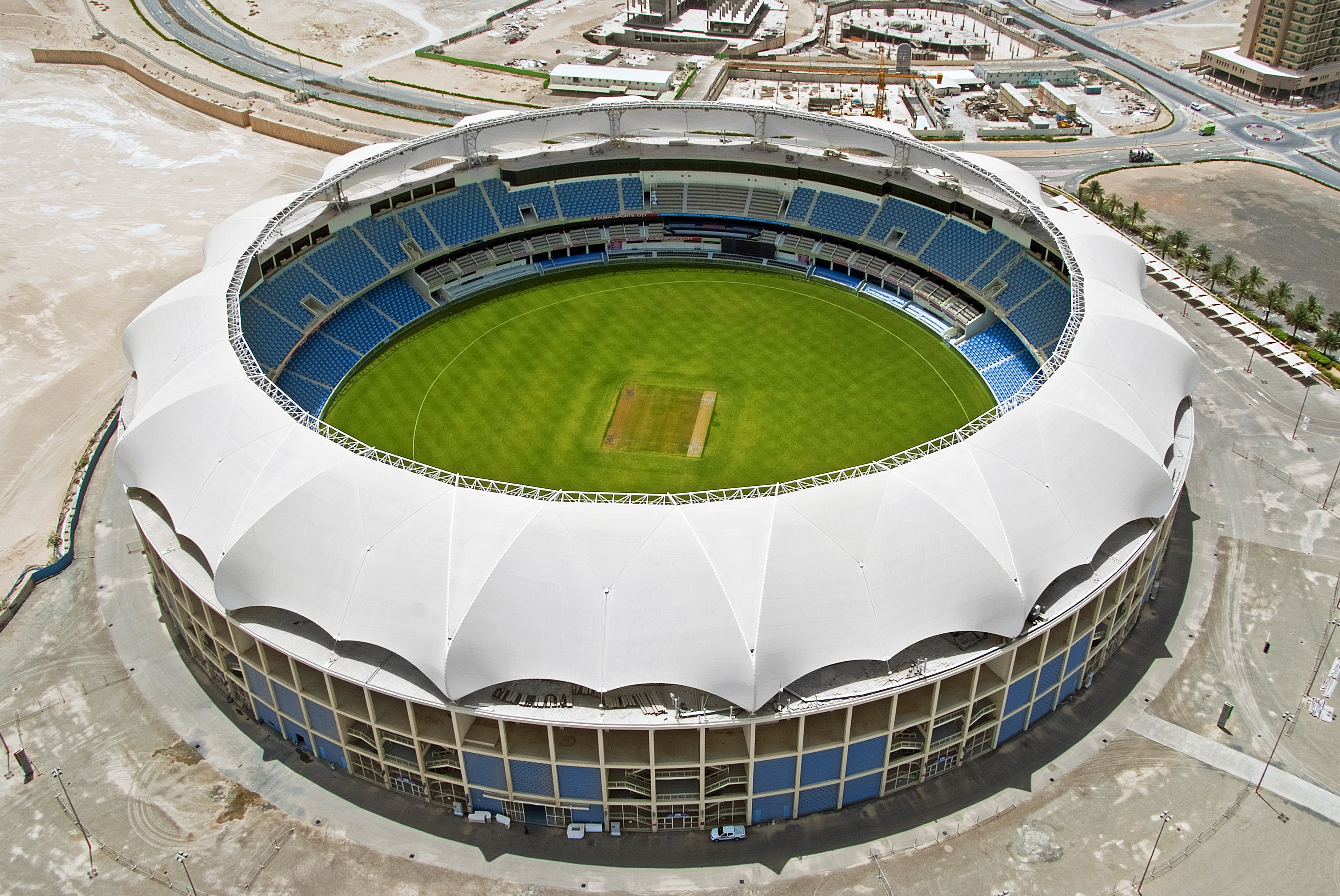 dubai international cricket stadium map