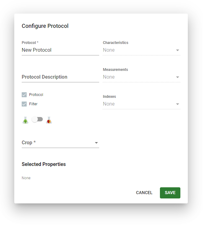 Custom Protocol Form