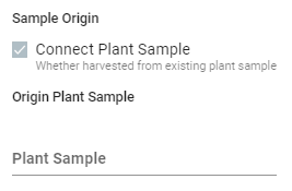 Harvest Sample Form Origin Harvest Sample Form Origin