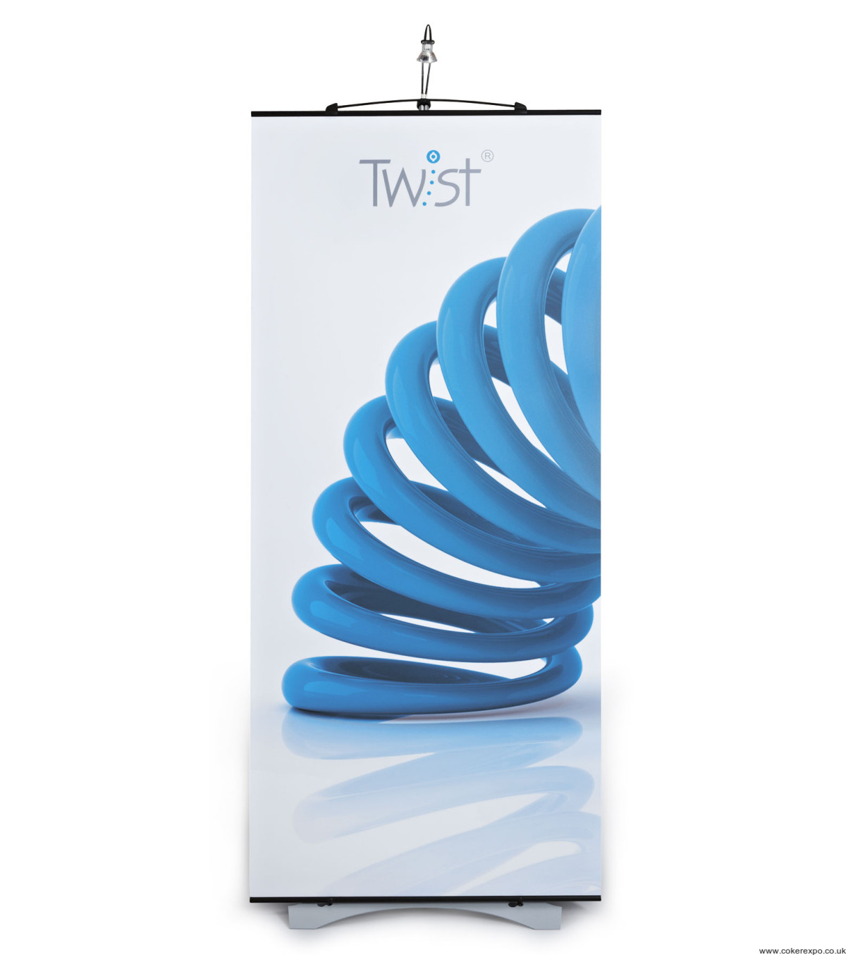 Twist Banner Stand 800mm Wide