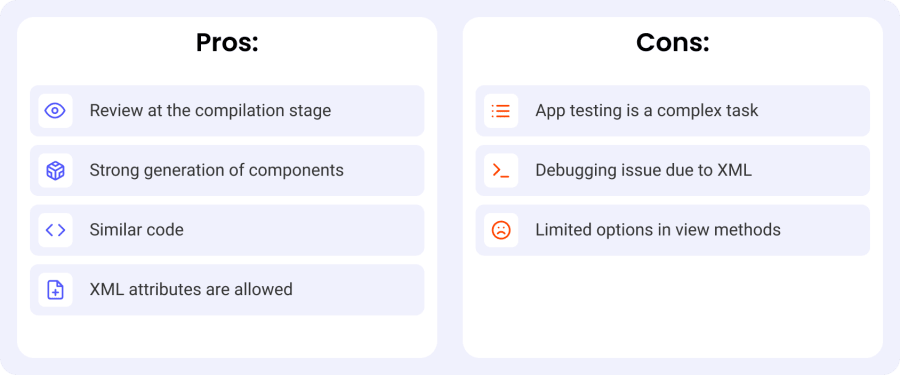 Pros and cons of MVVM