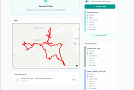 PathFuse - AI-Enhanced GPX Cleaner & Merger