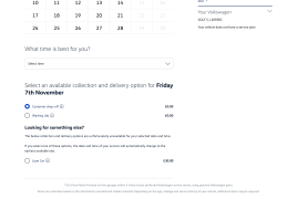 Volkswagen & Skoda - Online Service Booking