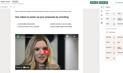 PandaDoc-Inspired Document Editor Demo - 2