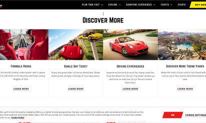 Ferrari World Abu Dhabi - Ferrari Branded Theme Park - 1