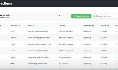 Employee Directory (Personal Project) - 1