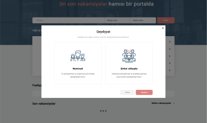 Profession Select Wizard for Projobs - 1
