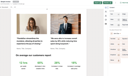 PandaDoc-Inspired Document Editor Demo - 4
