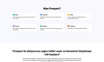 Landing Page for Prospect ERP - 1
