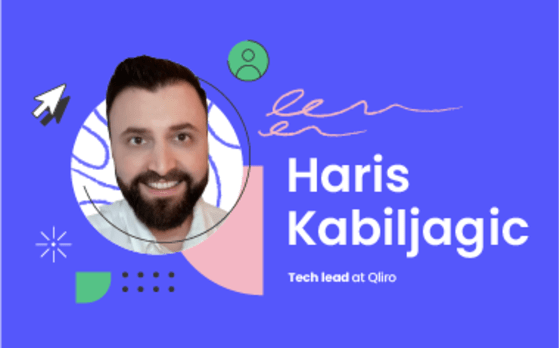 Haris Kabiljagic, tech lead på Qliro: Att arbeta remote har fått produktiviteten att gå upp